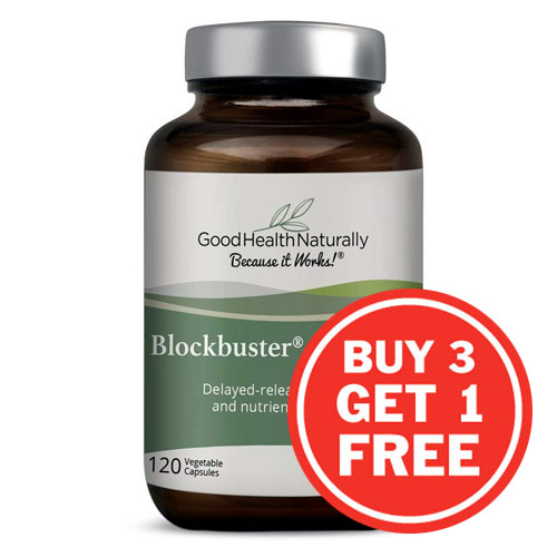 Blockbuster AllClear 4 x 120 Delayed Release Capsules ( ONE POT FREE )